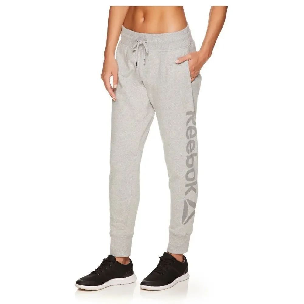 Reebok Fleece Jogger Pants Grey